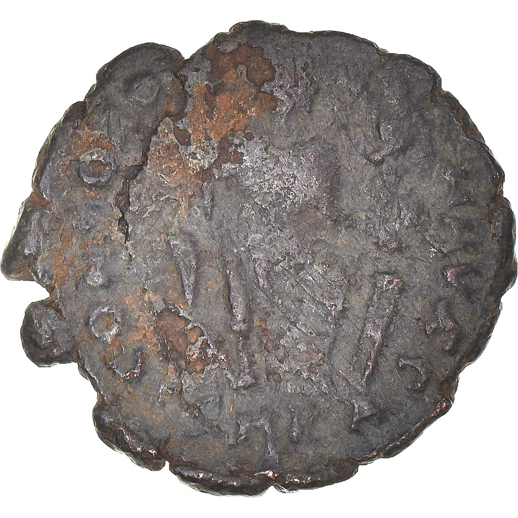 Munten, Honorius, Follis, 393-423, Kyzikos, FR, Bronzen