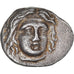 Moeda, Cária, Drachm, 3rd century BC, Rhodes, EF(40-45), Prata, Sear:5051 var.