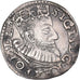 Monnaie, Pologne, Sigismund III, 3 Groschen, 1594, Olkusz, SUP, Argent, KM:6