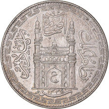 Coin, India, Rupee, AG 1337/8, Hyderabad, MS(63), Silver, KM:53a