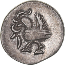 Monnaie, Cambodge, 2 Pe, 1/2 Fuang, 1847-1860, SUP, Argent, KM:7.2