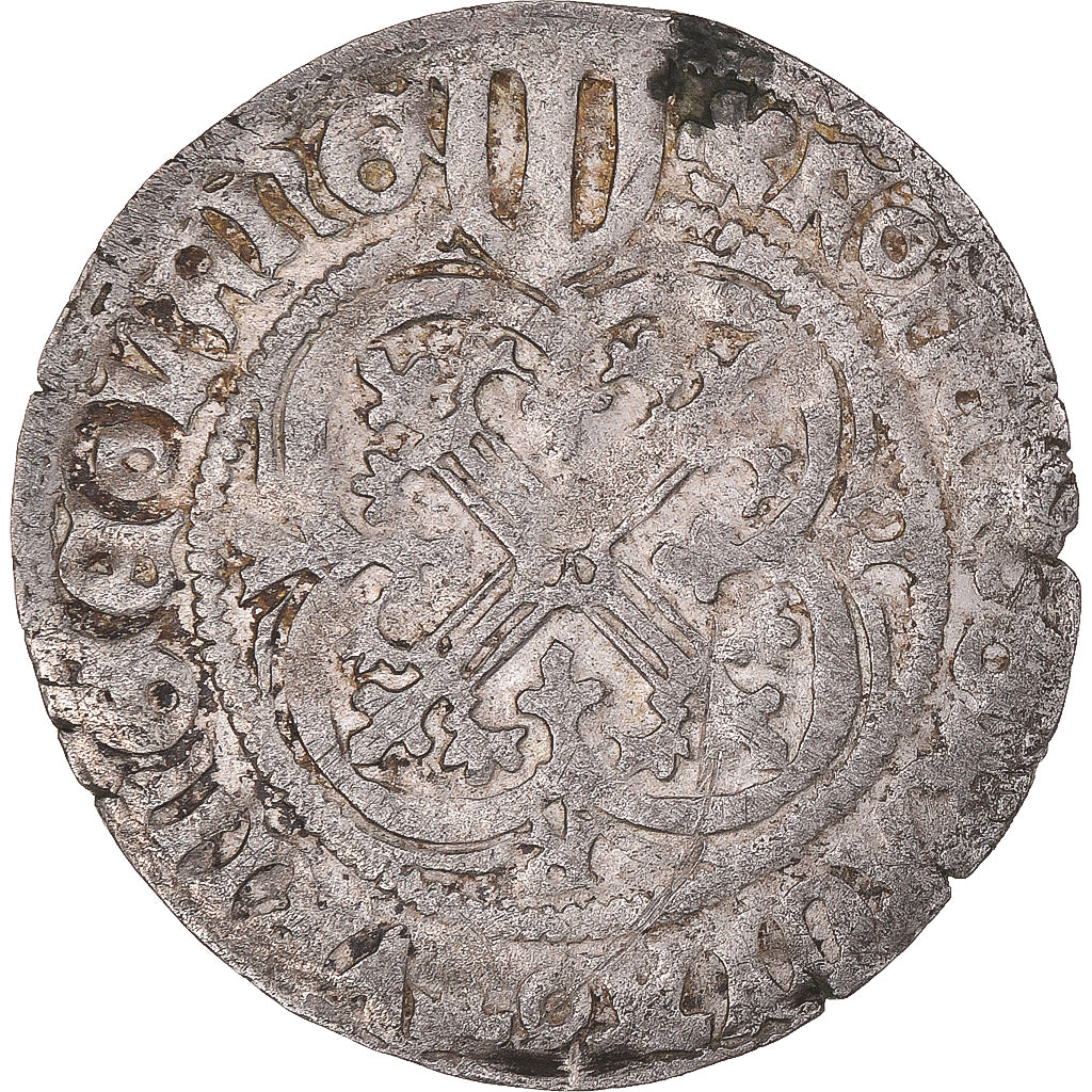 Monnaie, Etats allemands, Saxe, Frederik II, Groschen, 1425-1464, TTB, Argent