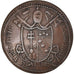Coin, ITALIAN STATES, PAPAL STATES, Pius VII, Quattrino, 1816, Roma, AU(50-53)