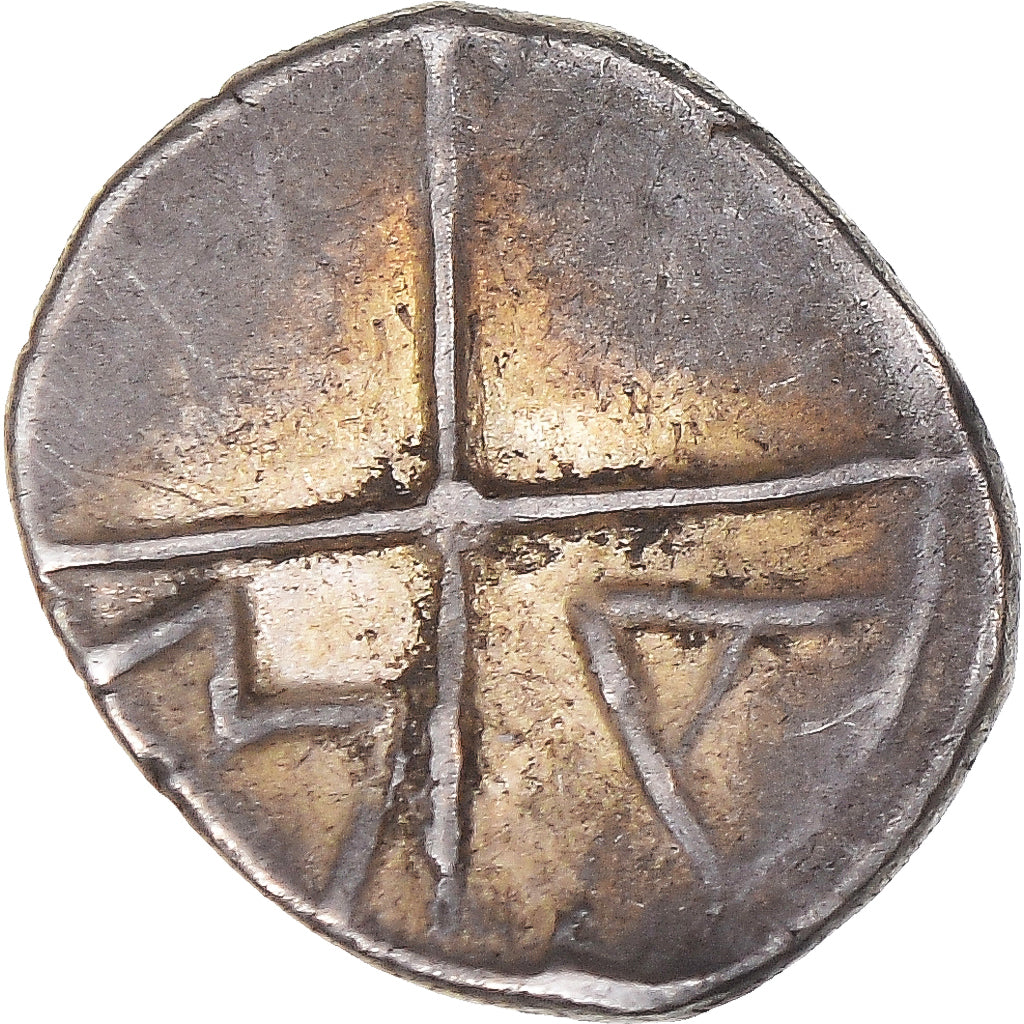 Coin, Gaul, Obol, 121-82 BC, Marseille, AU(50-53), Silver