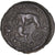 Moneda, Parisii, Potin au loup mangeur et à la rouelle, 90-50 BC, Paris, MBC+