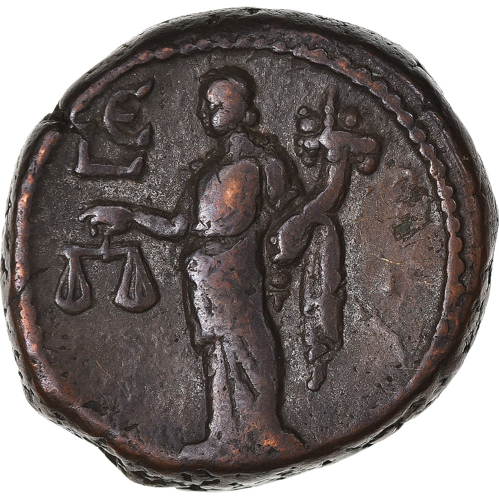 Münze, Egypt, Severus Alexander, Æ, 225-226, Alexandria, S+, Bronze