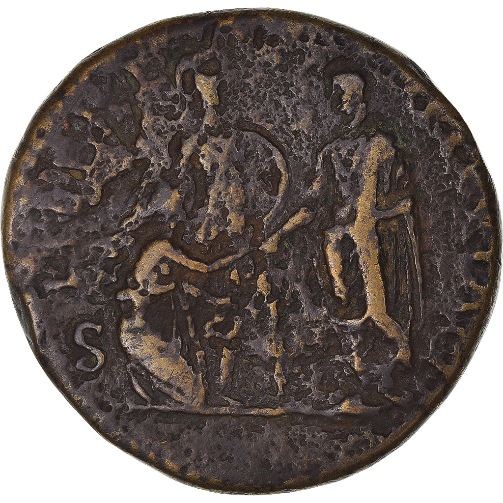 Moneta, Vespasian, Sesterzio, 28-117, Rome, MB, Bronzo