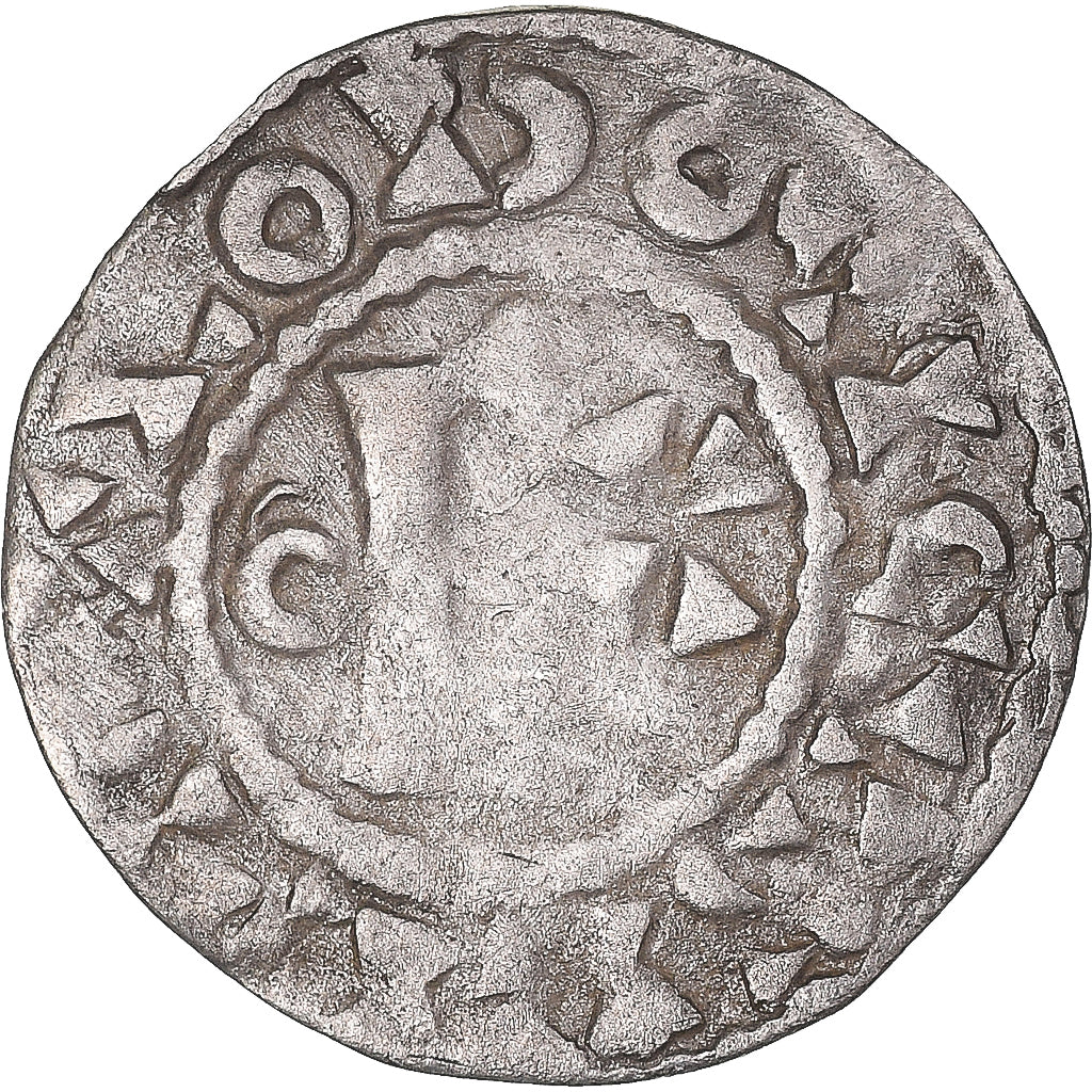Moneta, Francia, Louis VI le gros, Denier, 1108-1137, MB+, Argento, Duplessy:102