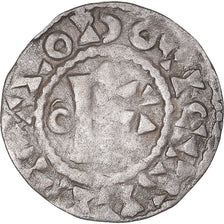 Moneta, Francia, Louis VI le gros, Denier, 1108-1137, MB+, Argento, Duplessy:102