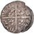 Monnaie, France, Gaucher de Châtillon, Denier, 1312-1322, Seigneurie de