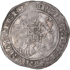 Moneta, Paesi Bassi Spagnoli, BRABANT, Marie de Bourgogne, Briquet, 1480