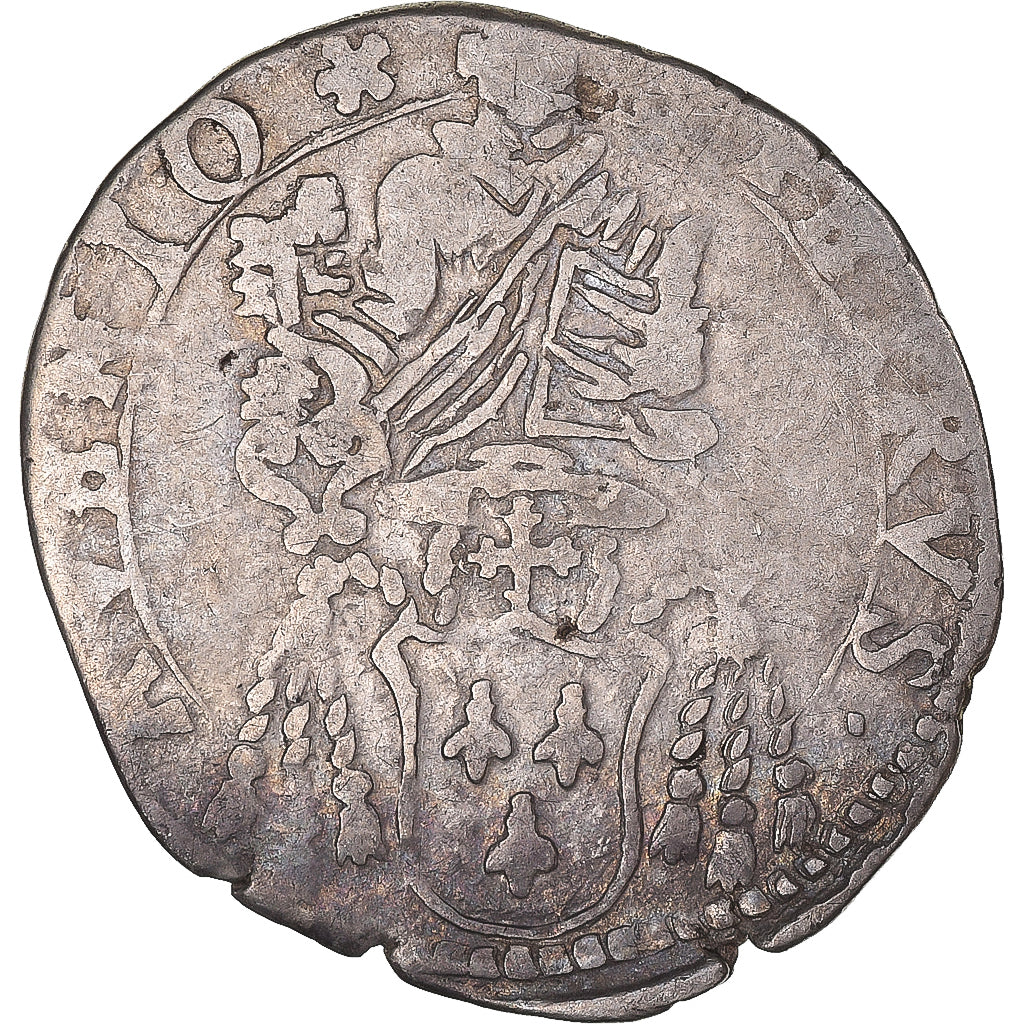 Monnaie, France, Comtat-Venaissin, URBAIN VIII, Denier, 1628, Avignon, TB+