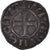 Monnaie, France, Comté de Nevers, Mahaut II, Denier, 1257-1262, TTB, Argent
