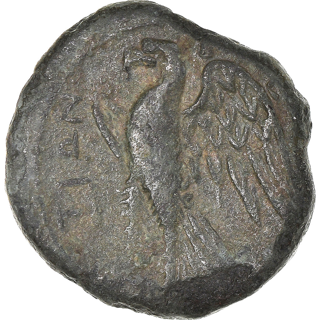 Moneta, Bruttium, Æ, 211-208 BC, BB, Bronzo