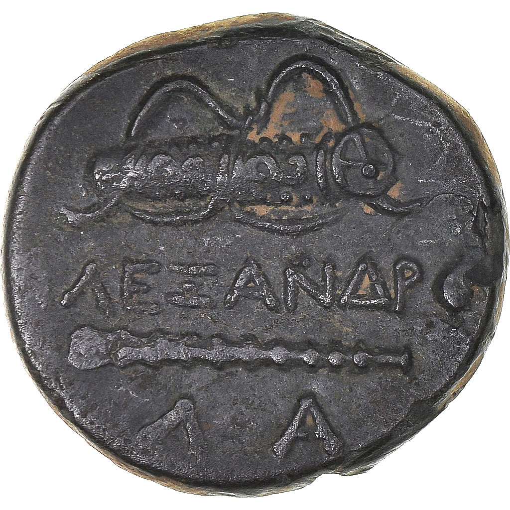 Moeda, Reino da Macedónia, Alexander III, Æ, 336-323 BC, Uncertain Mint
