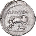 Coin, Illyria, Drachm, 229-48 BC, Apollonia, EF(40-45), Silver