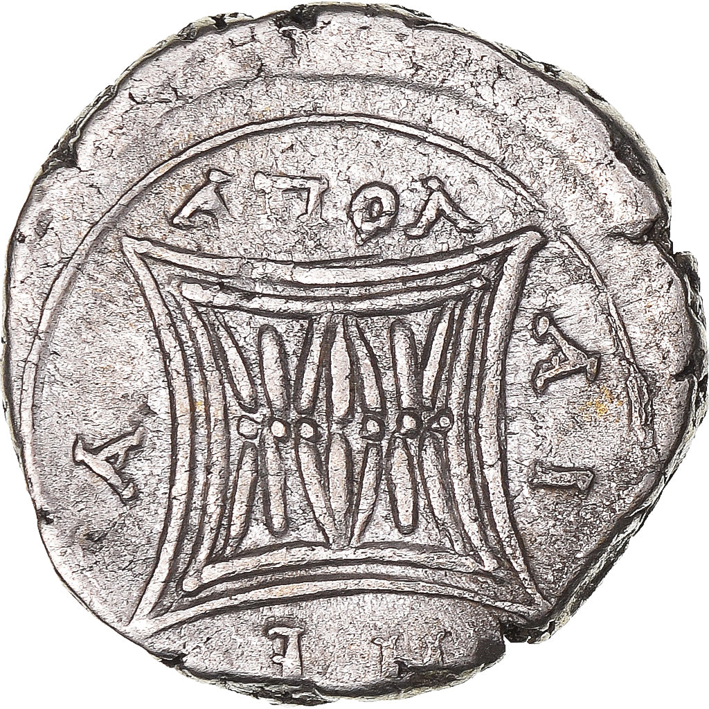 Coin, Illyria, Drachm, 229-48 BC, Apollonia, EF(40-45), Silver