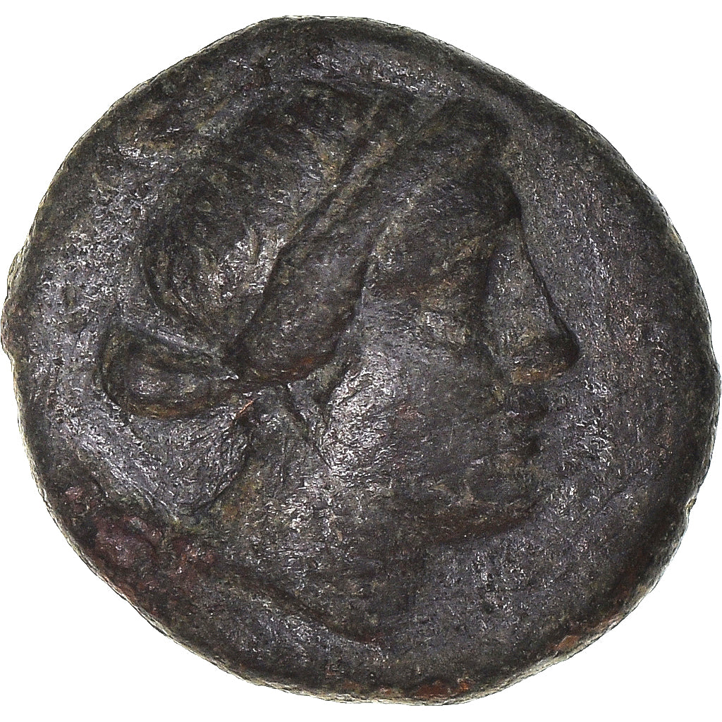 Monnaie, Éolide, Æ, 250-190 BC, Kyme, TTB, Bronze