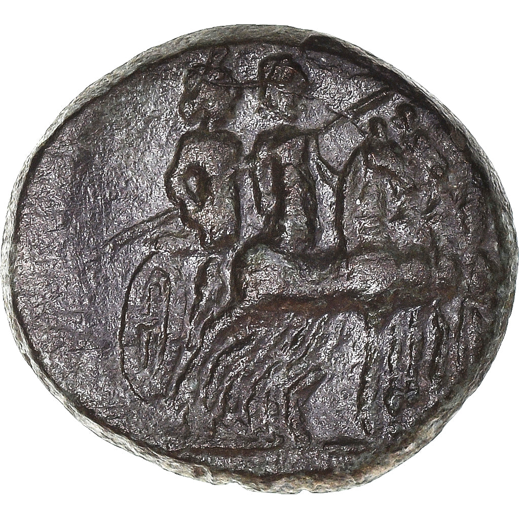 Moeda, Eólia, Æ, ca. 200-100 BC, Kyme, EF(40-45), Bronze