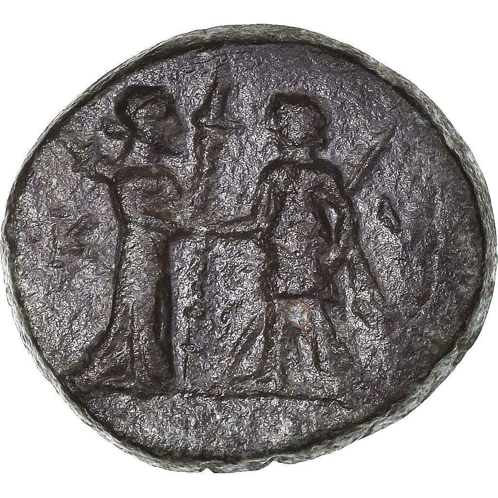 Moeda, Eólia, Æ, ca. 200-100 BC, Kyme, EF(40-45), Bronze