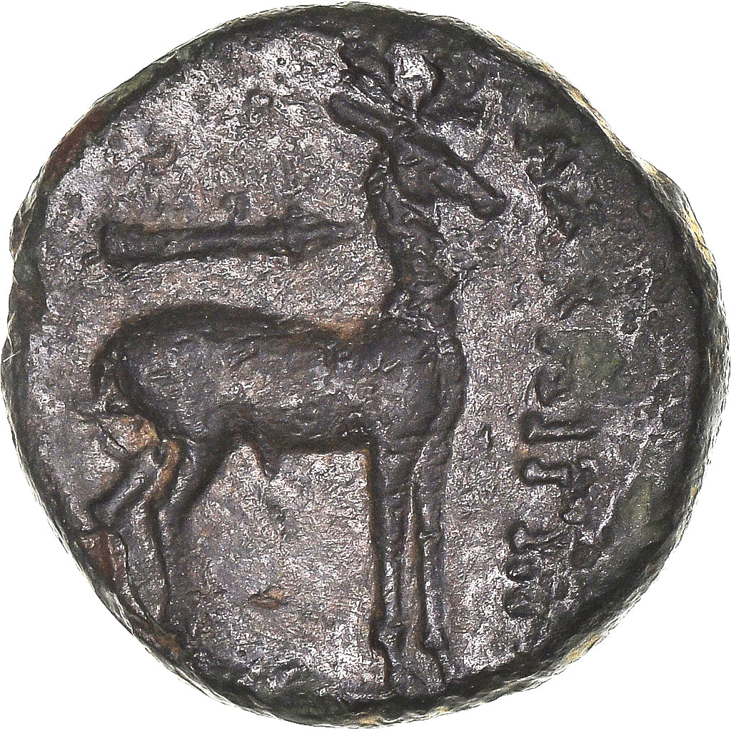 Moneta, Jonia, Æ, ca. 200 BC, Ephesos, EF(40-45), Brązowy
