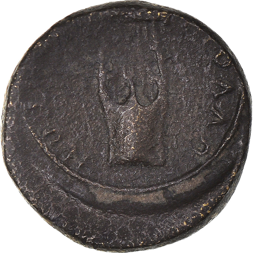 Münze, Lydia, Æ, 54-68, Apollonos Hieron, SS, Bronze