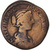 Coin, Crispina, Sestertius, 178-182, Rome, VF(20-25), Bronze