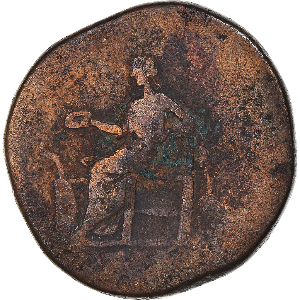Coin, Crispina, Sestertius, 178-182, Rome, VF(20-25), Bronze