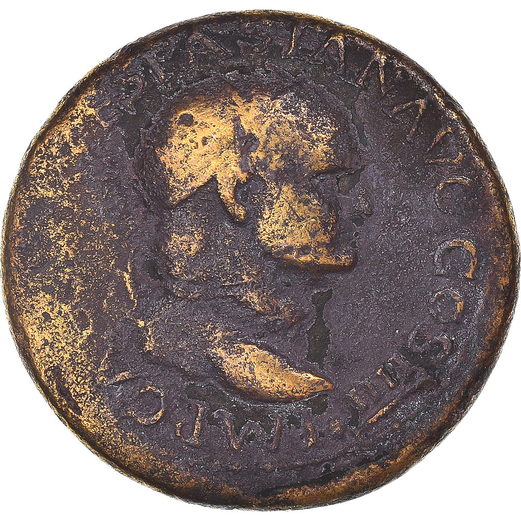 Münze, Vespasian, As, 69-79, Rome, SGE+, Bronze
