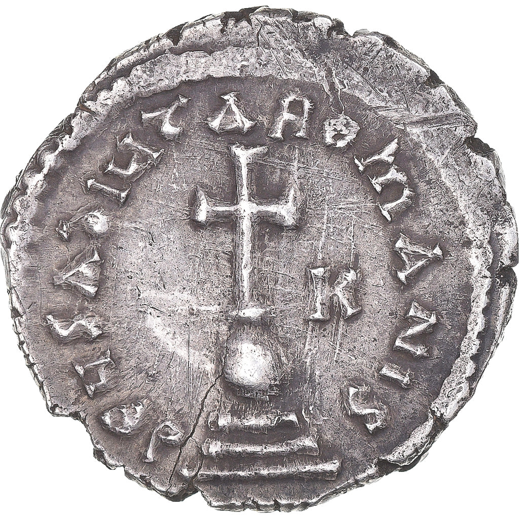 Coin, Heraclius, with Heraclius Constantine, Hexagram, 610-641, Constantinople