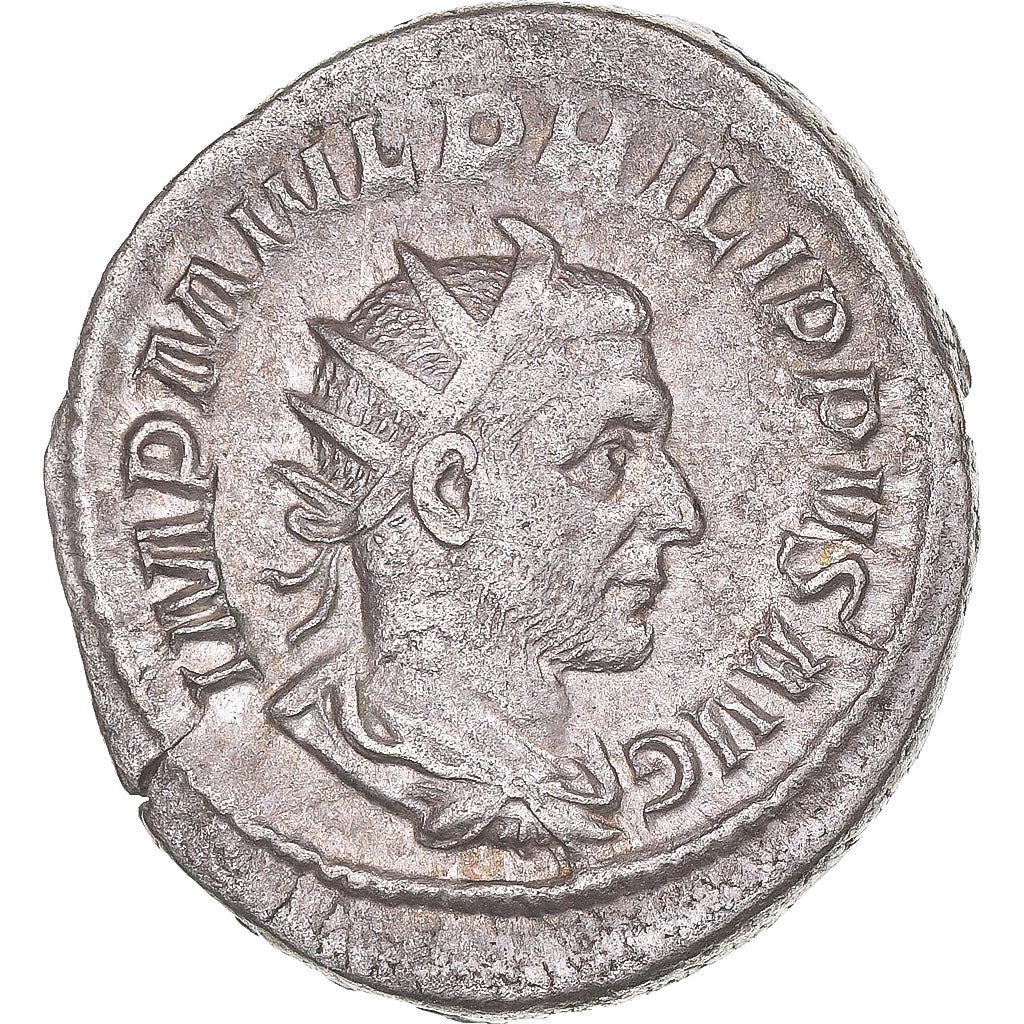 Munten, Philippus I Arabs, Antoninianus, 244-247, Rome, ZF+, Billon, RIC:IV-47