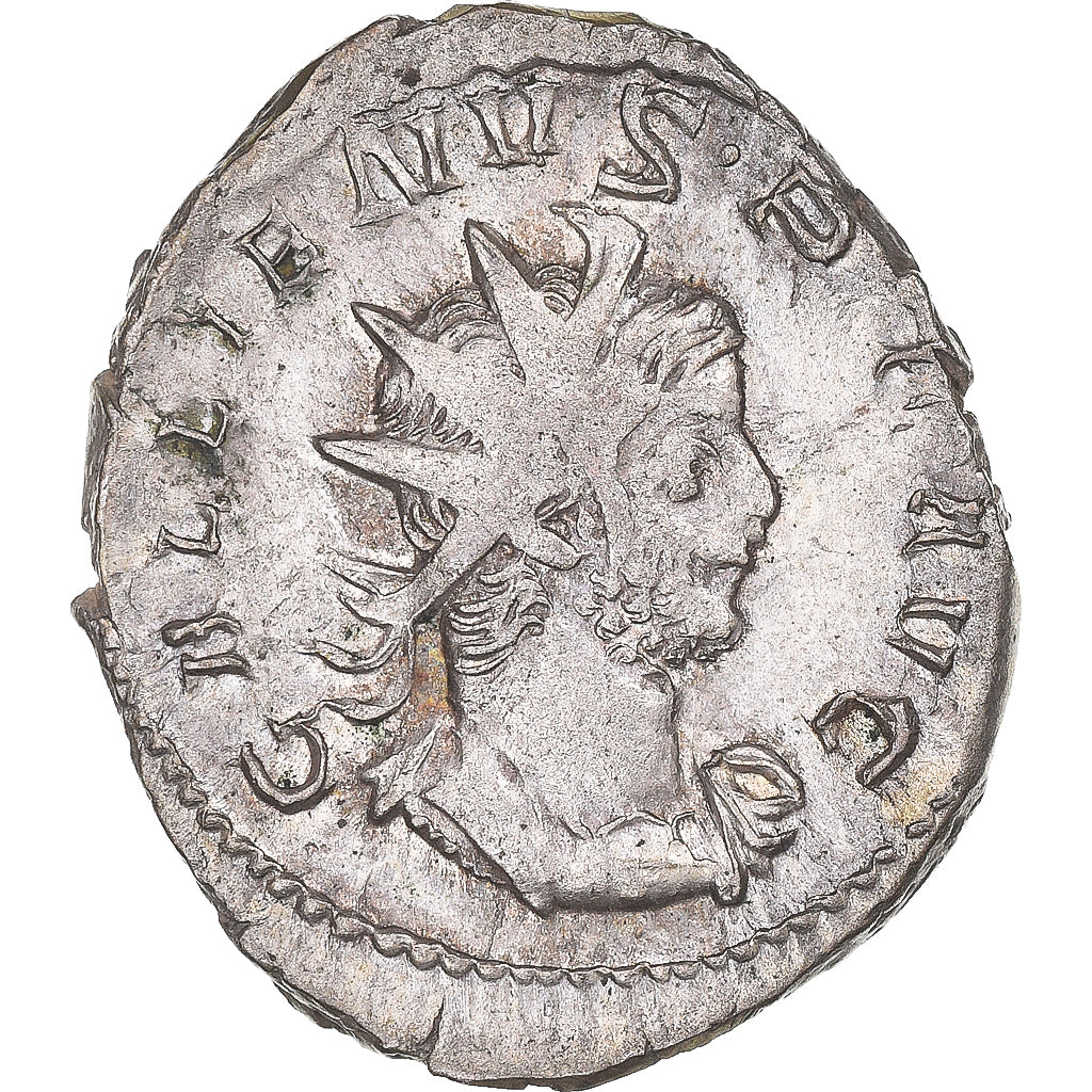 Moneda, Gallienus, Antoninianus, 258-259, Lyon - Lugdunum, MBC, Vellón