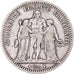 Coin, France, Hercule, 5 Francs, 1873, Bordeaux, VF(30-35), Silver, KM:820.2