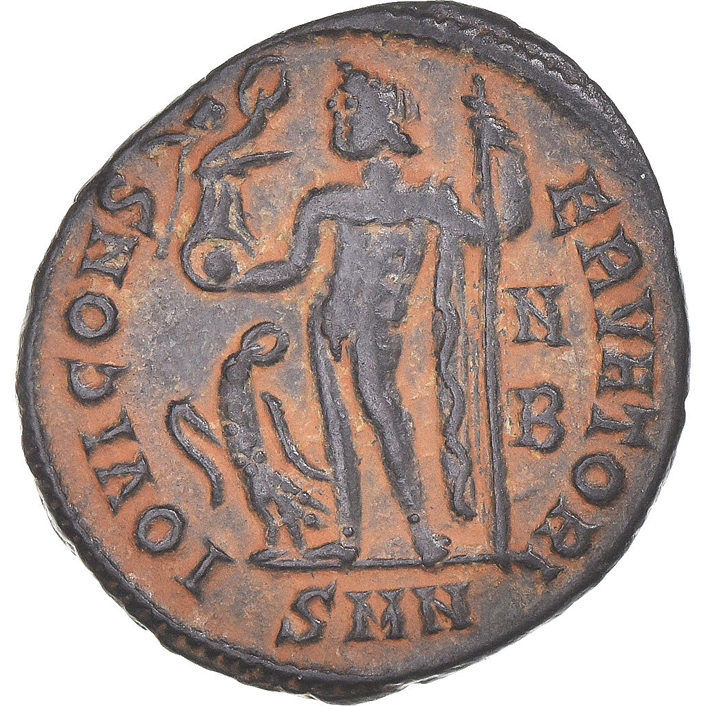 Moneta, Licinius I, Follis, 308-324, Nicomedia, EF(40-45), Brązowy