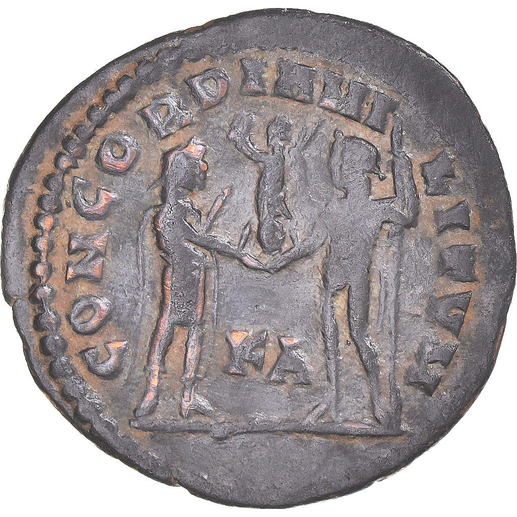 Munten, Galei, Æ radiate fraction, 293-305, Kyzikos, ZF, Koper