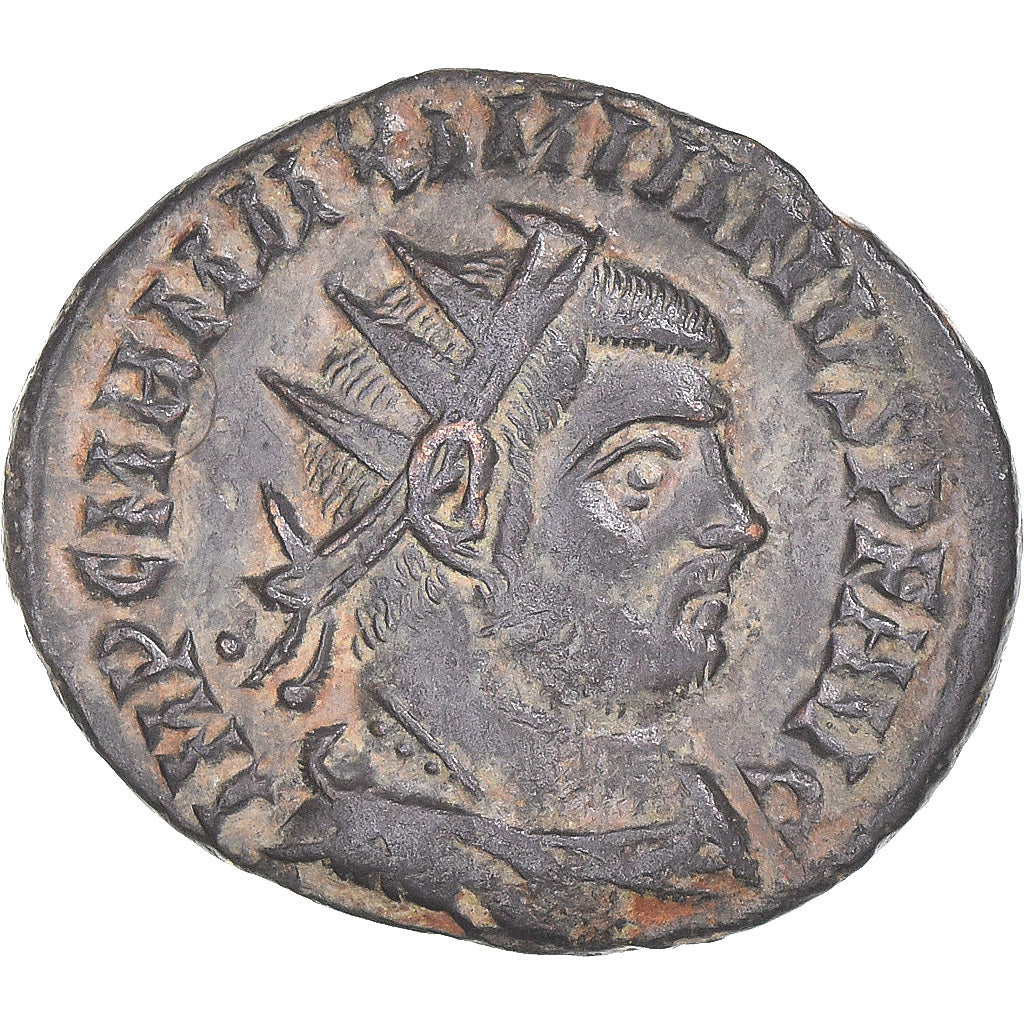 Coin, Maximianus, Antoninianus, 286-310, Kyzikos, EF(40-45), Billon