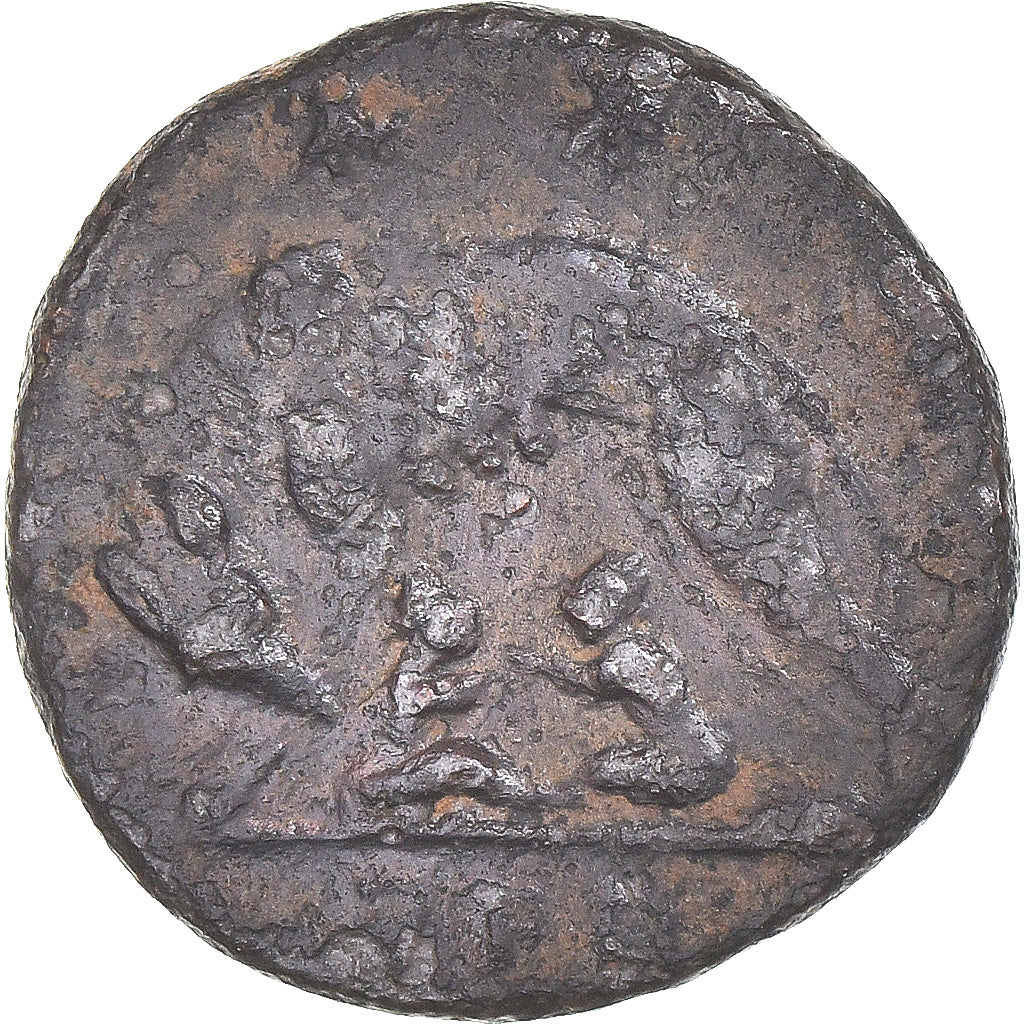 Moneta, Roma, City Commemoratives, Follis, 4th century AD, VF(30-35), Brązowy