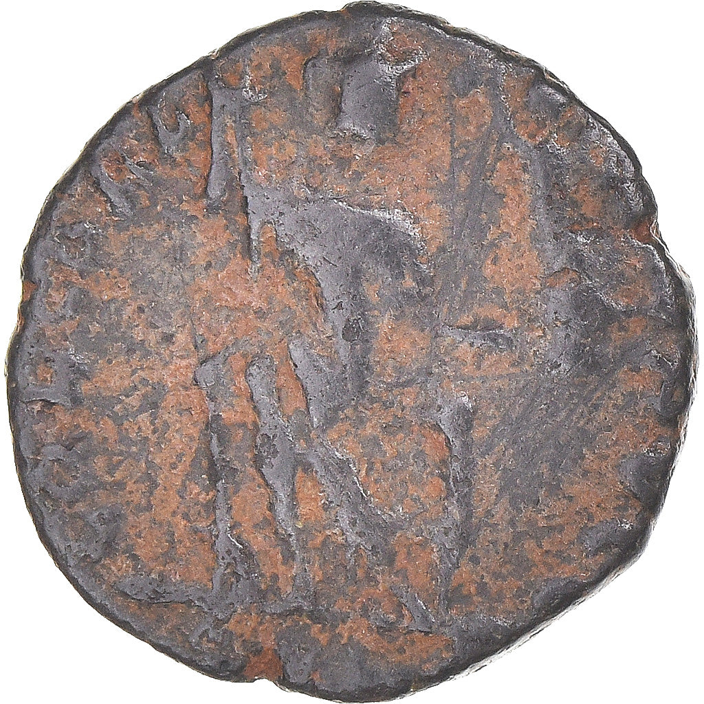 Moneda, Honorius, Follis, 393-423, BC+, Bronce
