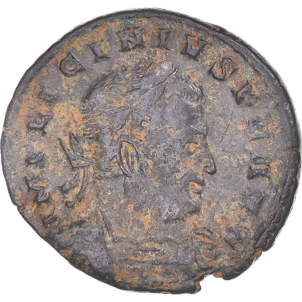 Moneta, Licinius I, Follis, 308-324, Ticinum, VF(30-35), Brązowy
