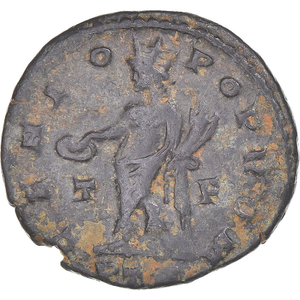 Moneta, Licinius I, Follis, 308-324, Ticinum, VF(30-35), Brązowy