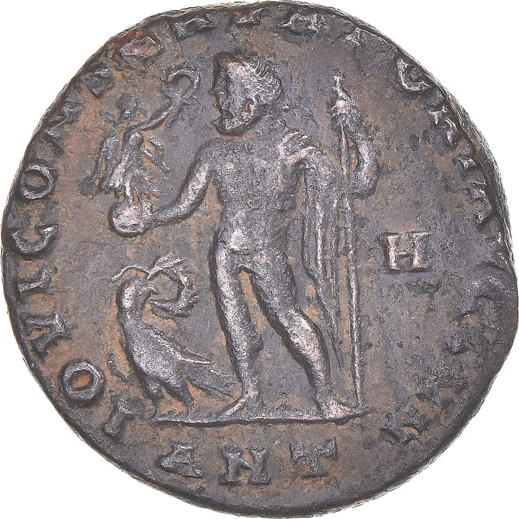 Moneta, Licinius I, Follis, 308-324, Antioch, EF(40-45), Brązowy