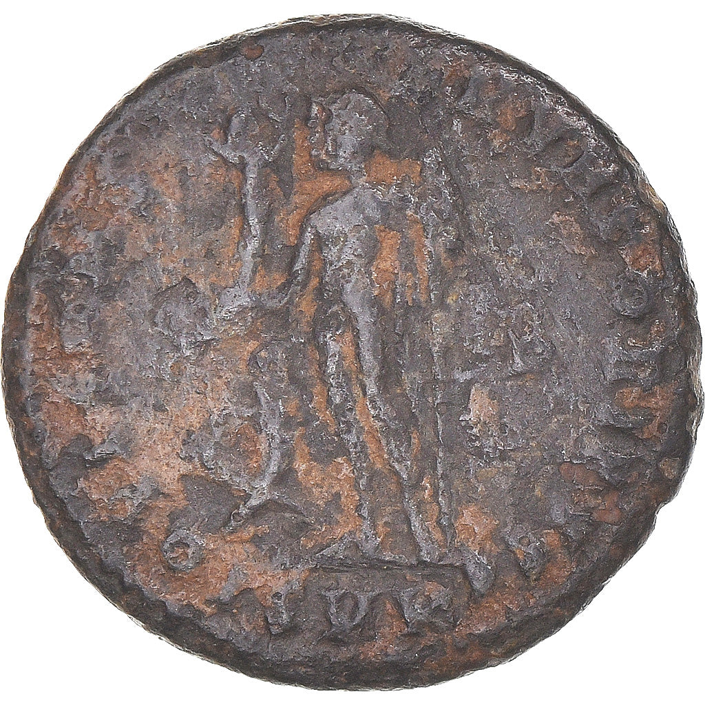 Moneta, Licinius I, Follis, 308-324, Kyzikos, VF(20-25), Brązowy