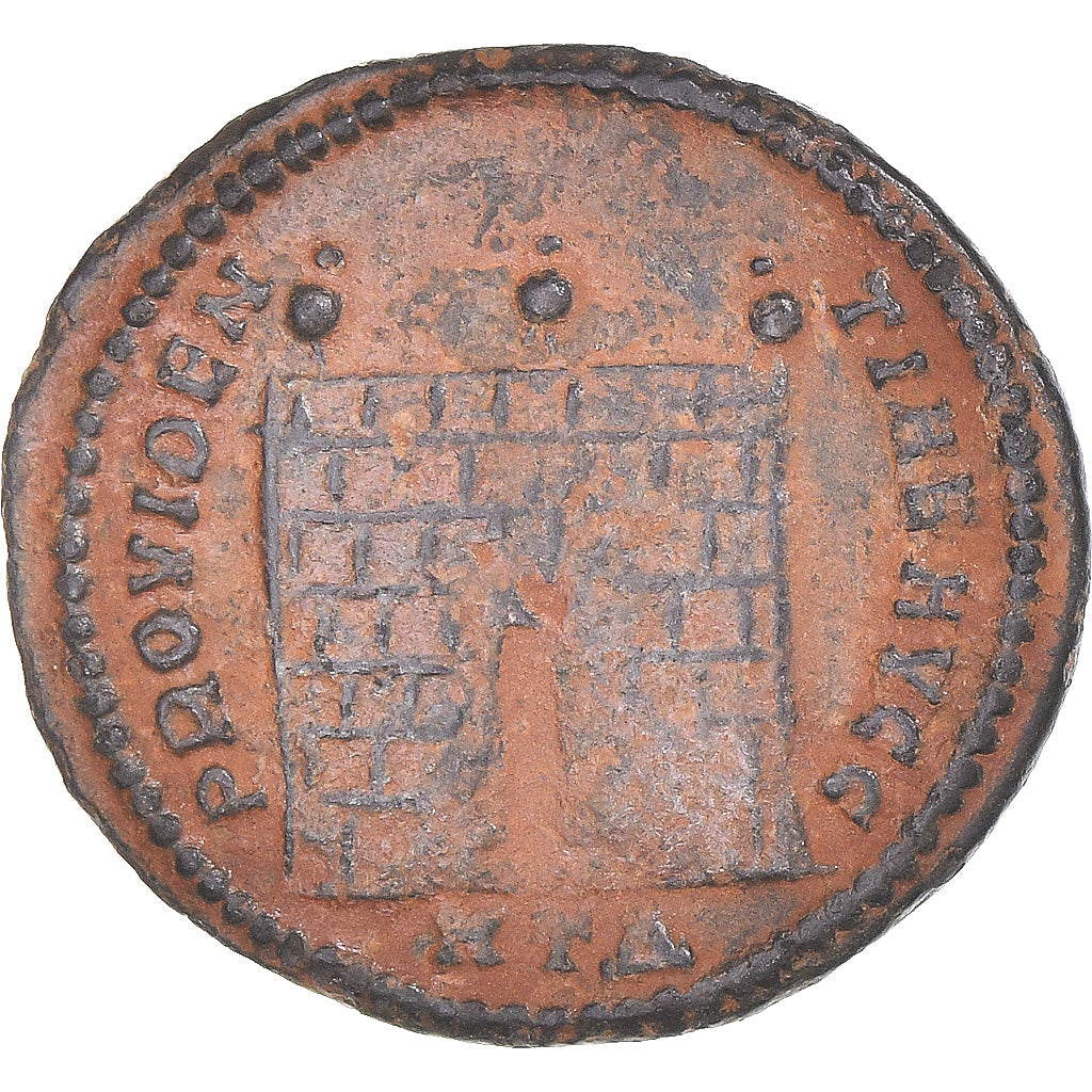 Moneta, Licinius I, Follis, 308-324, Heraclea, VF(30-35), Brązowy