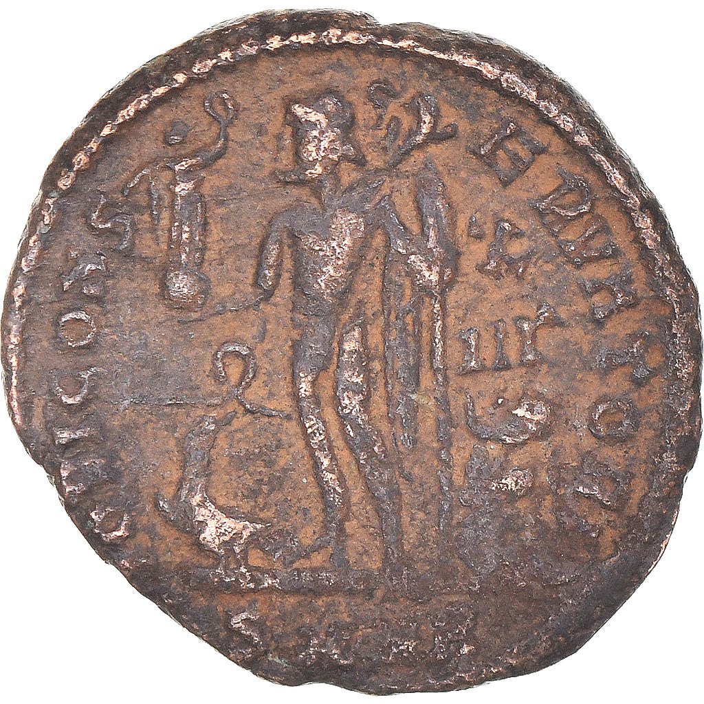 Monnaie, Licinius I, Follis, 308-324, Nicomédie, TB+, Bronze