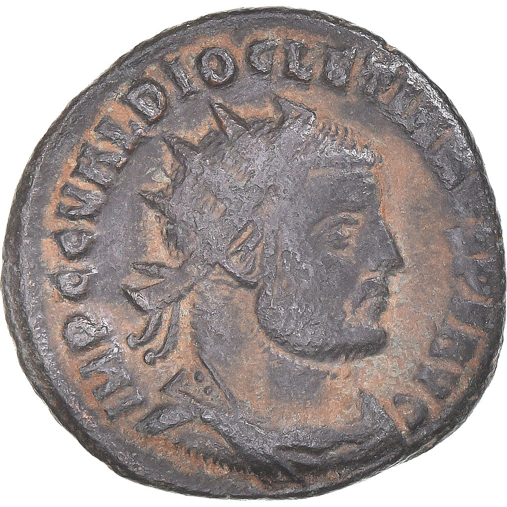 Coin, Diocletian, Fraction Æ, 284-305, Kyzikos, EF(40-45), Bronze