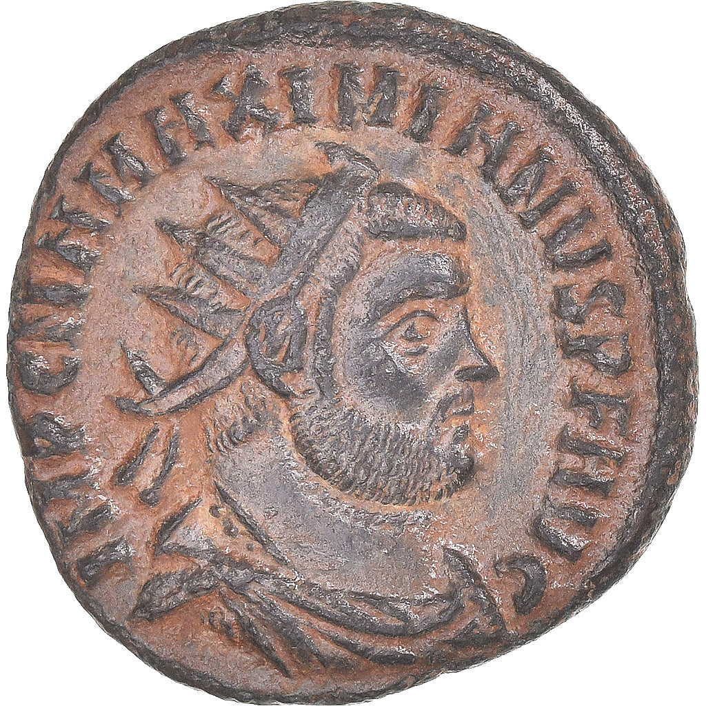 Munten, Maximus Hercules, Fraction Æ, 286-310, Kyzikos, ZF, Bronzen