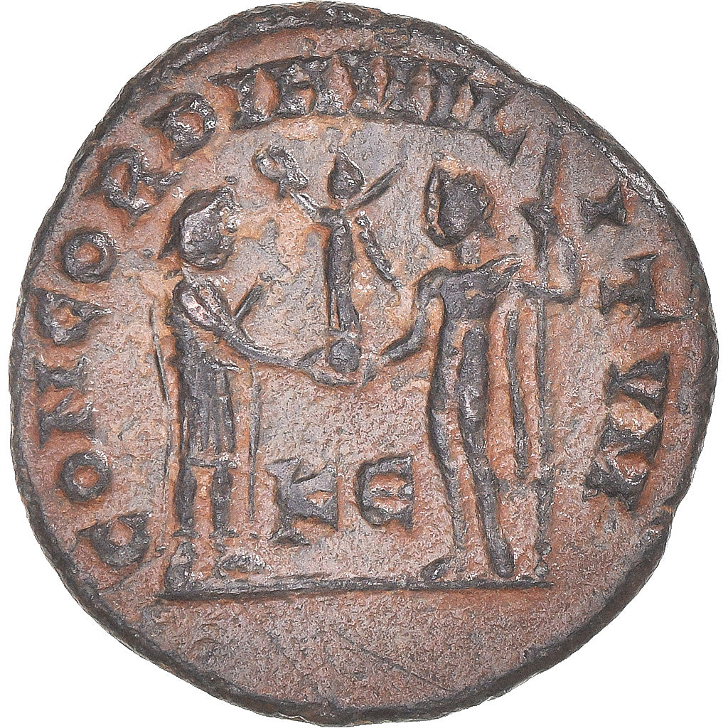 Munten, Maximus Hercules, Fraction Æ, 286-310, Kyzikos, ZF, Bronzen