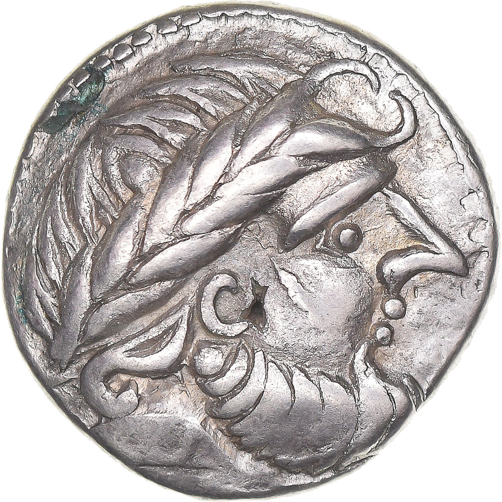 Moeda, Danubian Celts, Tetradrachm, 2nd century BC, AU(50-53), Prata