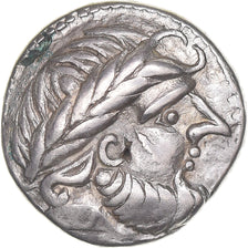Moeda, Danubian Celts, Tetradrachm, 2nd century BC, AU(50-53), Prata