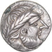 Moeda, Danubian Celts, Tetradrachm, 2nd century BC, AU(50-53), Prata